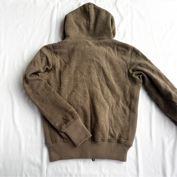The Vintage Double Zipper Fleece Zip Up 🐻 by Abercrombie & Fitch; Size Large - Picture 9 of 9